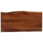 vidaXL Mesa de centro madera maciza de acacia marrón miel 110x55x40 cm vidaXL Mesa de centro madera maciza de acacia marrón miel 110x55x40 cm