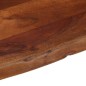 vidaXL Mesa de centro madera maciza de acacia marrón miel 110x55x40 cm vidaXL Mesa de centro madera maciza de acacia marrón miel 110x55x40 cm