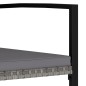 vidaXL Sillas de comedor de jardín 2 unidades ratán sintético gris vidaXL Sillas de comedor de jardín 2 unidades ratán sintético gris