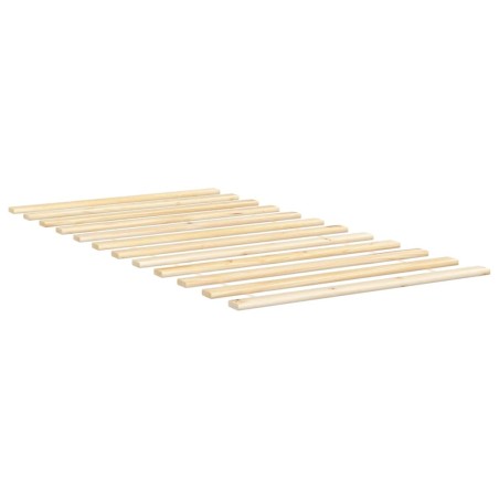 vidaXL Láminas de somier de cama madera maciza de pino 100x200 cm