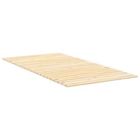 vidaXL Láminas de somier de cama madera maciza de pino 100x200 cm