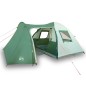 vidaXL Tienda de campaña 6 personas tafetán 185T verde 466x342x200 cm