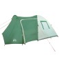 vidaXL Tienda de campaña 6 personas tafetán 185T verde 466x342x200 cm