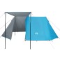 vidaXL Tienda de campaña 3 personas tafetán 185T azul 465x220x170 cm