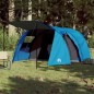 vidaXL Tienda de campaña 4 personas tafetán 185T azul 420x260x153 cm vidaXL Tienda de campaña 4 personas tafetán 185T azul 420x260x153 cm