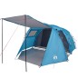 vidaXL Tienda de campaña 4 personas tafetán 185T azul 420x260x153 cm vidaXL Tienda de campaña 4 personas tafetán 185T azul 420x260x153 cm