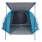 vidaXL Tienda de campaña 4 personas tafetán 185T azul 420x260x153 cm vidaXL Tienda de campaña 4 personas tafetán 185T azul 420x260x153 cm