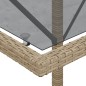 vidaXL Sillas y mesita de jardín 3 piezas ratán sintético cojín beige vidaXL Sillas y mesita de jardín 3 piezas ratán sintético cojín beige