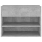 vidaXL Banco zapatero madera contrachapada gris hormigón 60x30x45 cm vidaXL Banco zapatero madera contrachapada gris hormigón 60x30x45 cm