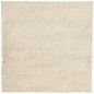 vidaXL Alfombra de pelo largo moderna dorado 120x120 cm vidaXL Alfombra de pelo largo moderna dorado 120x120 cm