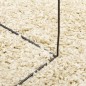 vidaXL Alfombra de pelo largo moderna dorado 120x120 cm vidaXL Alfombra de pelo largo moderna dorado 120x120 cm