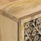 vidaXL Armario auxiliar madera maciza de mango 90x33x75 cm vidaXL Armario auxiliar madera maciza de mango 90x33x75 cm
