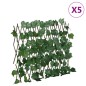 vidaXL Enrejado expansible de parra artificial verde 5 uds 190x60 cm vidaXL Enrejado expansible de parra artificial verde 5 uds 190x60 cm