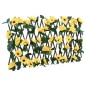 vidaXL Enrejado expansible hiedra artificial amarillo 5 uds 180x20 cm vidaXL Enrejado expansible hiedra artificial amarillo 5 uds 180x20 cm