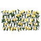 vidaXL Enrejado expansible hiedra artificial amarillo 5 uds 180x20 cm vidaXL Enrejado expansible hiedra artificial amarillo 5 uds 180x20 cm