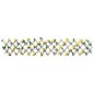 vidaXL Enrejado expansible hiedra artificial amarillo 5 uds 180x20 cm vidaXL Enrejado expansible hiedra artificial amarillo 5 uds 180x20 cm