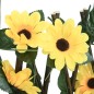 vidaXL Enrejado expansible hiedra artificial amarillo 5 uds 180x20 cm vidaXL Enrejado expansible hiedra artificial amarillo 5 uds 180x20 cm