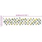 vidaXL Enrejado expansible hiedra artificial amarillo 5 uds 180x20 cm vidaXL Enrejado expansible hiedra artificial amarillo 5 uds 180x20 cm