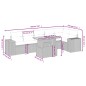 vidaXL Set de comedor de jardín 7 pzas y cojines ratán sintético negro vidaXL Set de comedor de jardín 7 pzas y cojines ratán sintético negro