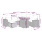 vidaXL Set de sofás de jardín 8 piezas y cojines ratán sintético negro vidaXL Set de sofás de jardín 8 piezas y cojines ratán sintético negro