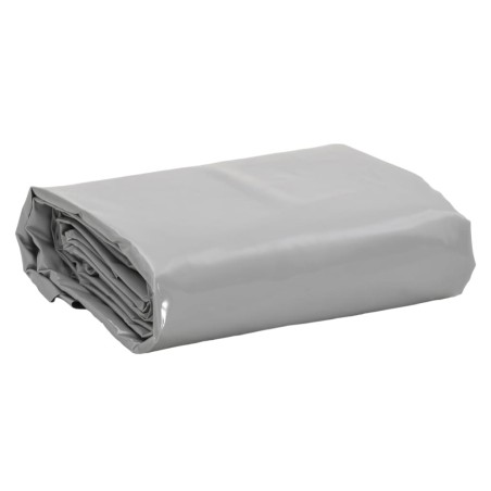 vidaXL Lona gris 5x5 m 600 g/m²