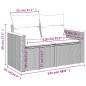 vidaXL Set sofás de jardín 7 piezas y cojines ratán sintético beige vidaXL Set sofás de jardín 7 piezas y cojines ratán sintético beige
