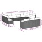vidaXL Set sofás de jardín con cojines 13 pzas ratán sintético beige vidaXL Set sofás de jardín con cojines 13 pzas ratán sintético beige