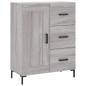 vidaXL Aparador alto madera contrachapada gris sonoma 69,5x34x180 cm vidaXL Aparador alto madera contrachapada gris sonoma 69,5x34x180 cm