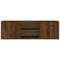 vidaXL Mueble de TV madera de ingeniería marrón roble 120x34x37 cm vidaXL Mueble de TV madera de ingeniería marrón roble 120x34x37 cm