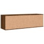 vidaXL Mueble de TV madera de ingeniería marrón roble 120x34x37 cm vidaXL Mueble de TV madera de ingeniería marrón roble 120x34x37 cm