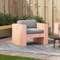 vidaXL Sofá de jardín madera maciza Douglas 79x60x62 cm