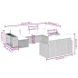 vidaXL Set de sofás de jardín 10 pzas con cojines ratán sintético gris vidaXL Set de sofás de jardín 10 pzas con cojines ratán sintético gris