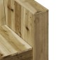 vidaXL Sofá de jardín de 2 plazas madera pino impregnada 134x60x62 cm vidaXL Sofá de jardín de 2 plazas madera pino impregnada 134x60x62 cm