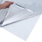 vidaXL Película solar estática efecto reflectante plateado 45x2000 cm vidaXL Película solar estática efecto reflectante plateado 45x2000 cm