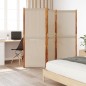 vidaXL Biombo divisor de 3 paneles gris taupe 210x180 cm vidaXL Biombo divisor de 3 paneles gris taupe 210x180 cm