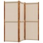 vidaXL Biombo divisor de 3 paneles gris taupe 210x180 cm vidaXL Biombo divisor de 3 paneles gris taupe 210x180 cm