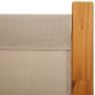 vidaXL Biombo divisor de 3 paneles gris taupe 210x180 cm vidaXL Biombo divisor de 3 paneles gris taupe 210x180 cm