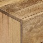 vidaXL Mesitas de noche 2 uds madera maciza de mango 40x33x46 cm vidaXL Mesitas de noche 2 uds madera maciza de mango 40x33x46 cm