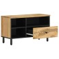 vidaXL Mueble de TV madera maciza de mango 80x33x46 cm vidaXL Mueble de TV madera maciza de mango 80x33x46 cm