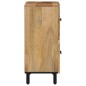 vidaXL Armario auxiliar madera maciza de mango 60x33x75 cm vidaXL Armario auxiliar madera maciza de mango 60x33x75 cm