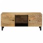 vidaXL Mesa de centro de madera maciza mango 100x54x40 cm vidaXL Mesa de centro de madera maciza mango 100x54x40 cm