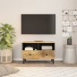 vidaXL Mueble de TV madera maciza de mango 70x33x46 cm