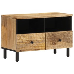 vidaXL Mueble de TV madera maciza de mango 70x33x46 cm
