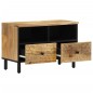 vidaXL Mueble de TV madera maciza de mango 70x33x46 cm