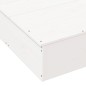 vidaXL Arenero con tapa madera maciza de pino blanco 111x111x19,5 cm vidaXL Arenero con tapa madera maciza de pino blanco 111x111x19,5 cm