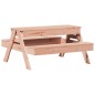 vidaXL Mesa de pícnic con arenero de niños madera maciza Douglas vidaXL Mesa de pícnic con arenero de niños madera maciza Douglas