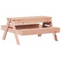 vidaXL Mesa de pícnic con arenero de niños madera maciza Douglas vidaXL Mesa de pícnic con arenero de niños madera maciza Douglas