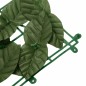 vidaXL Pantalla de balcón de hojas verde oscuro 200x75 cm vidaXL Pantalla de balcón de hojas verde oscuro 200x75 cm
