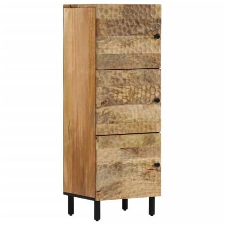 vidaXL Aparador alto madera maciza de mango 40x33x110 cm