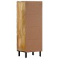 vidaXL Aparador alto madera maciza de mango 40x33x110 cm vidaXL Aparador alto madera maciza de mango 40x33x110 cm